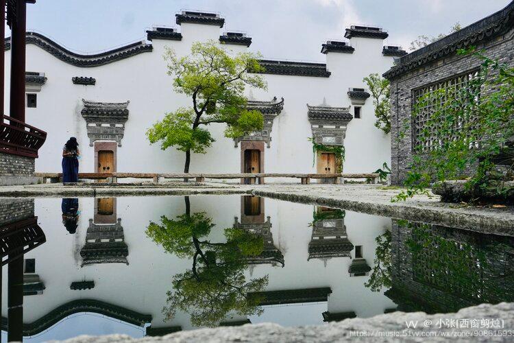 江南古建筑白墙黑瓦《首发》