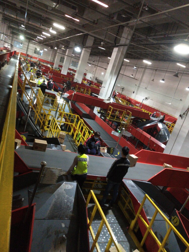 郑州经开中转场双十一播报11月13日