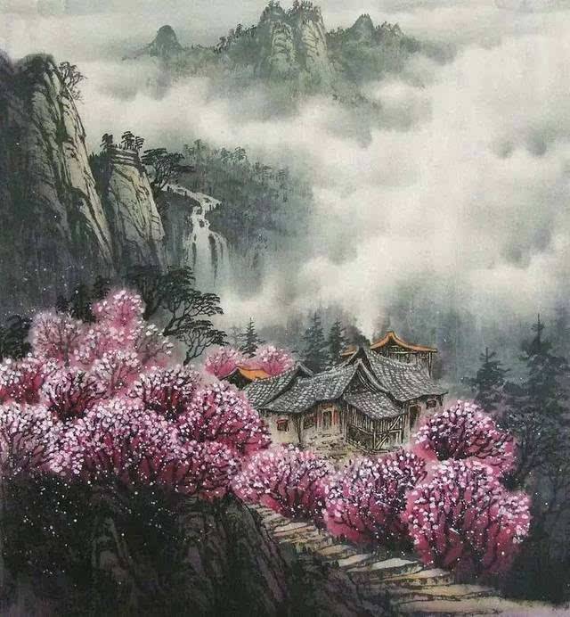 大林寺桃花