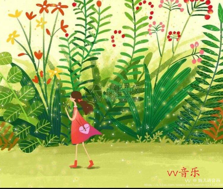 婉儿诗音画