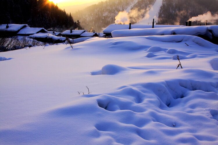 第一场雪 俊青图片