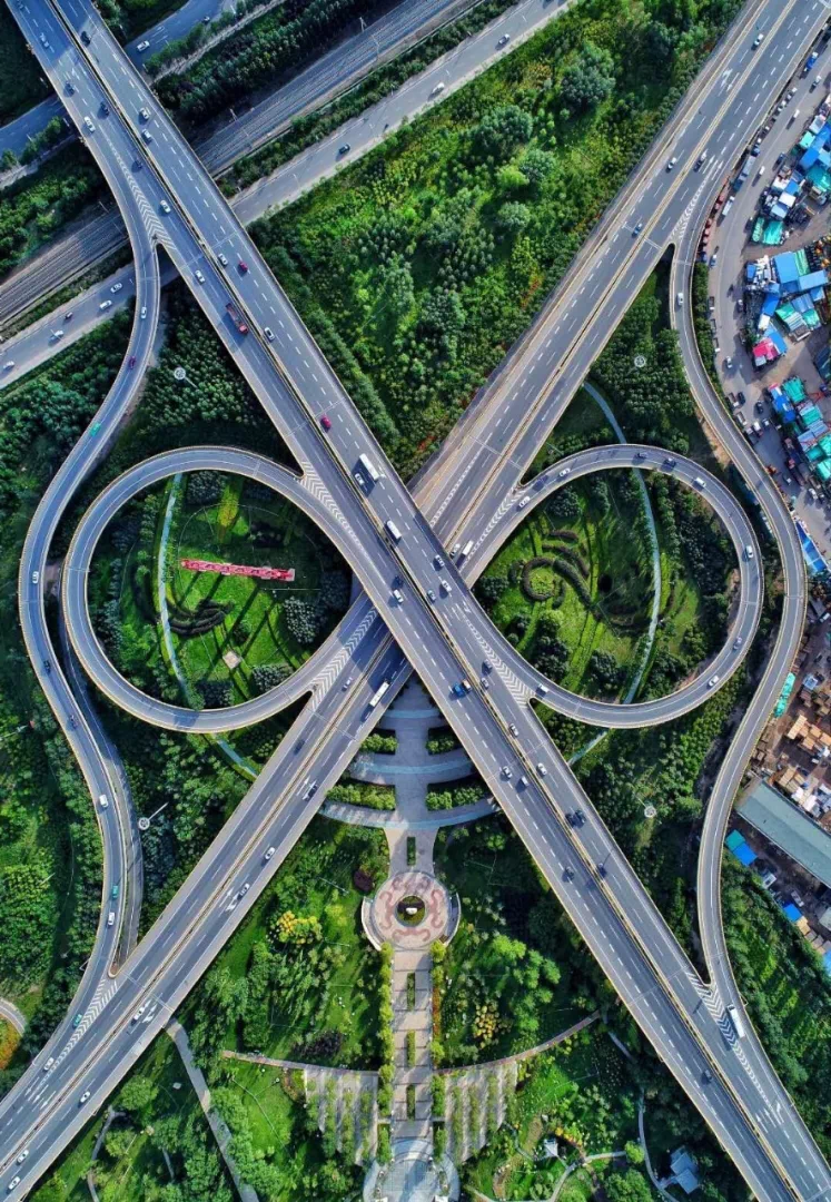 西宁市园树立交雄姿