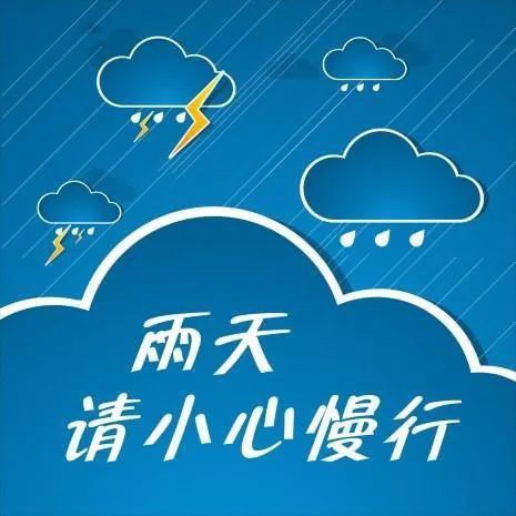 优启稚慧幼儿园雨天出行安全温馨提示
