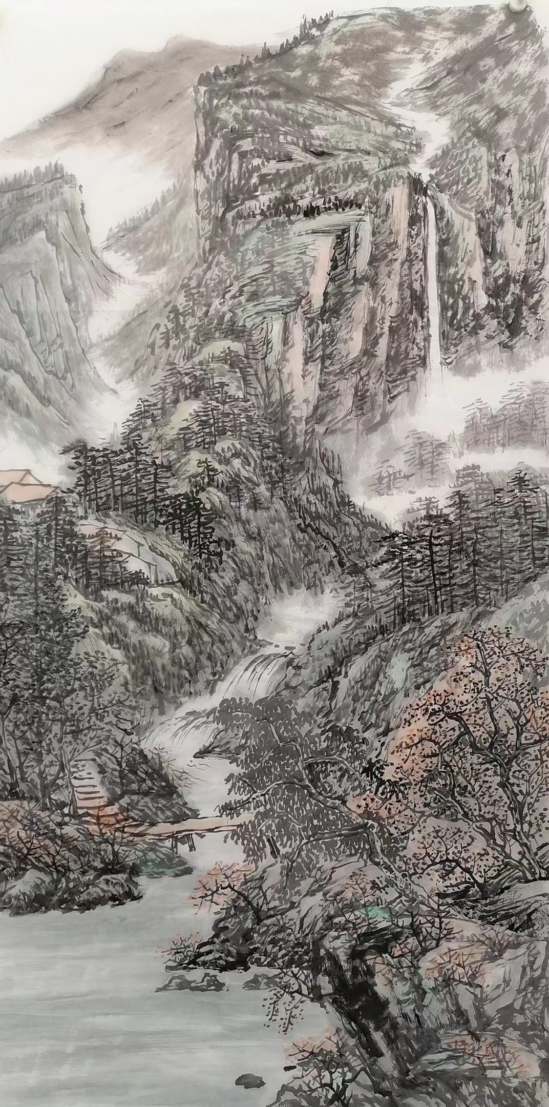 范文升山水画作品