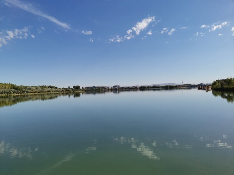 张掖水天一色公园