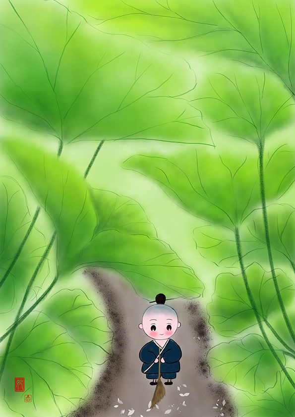 容得下世间的千姿百态便能经得起命运的跌宕起伏