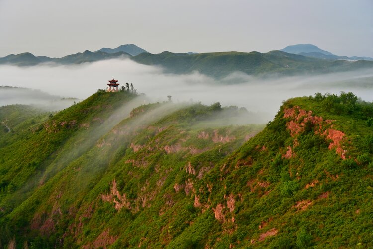 辽宁羊山图片