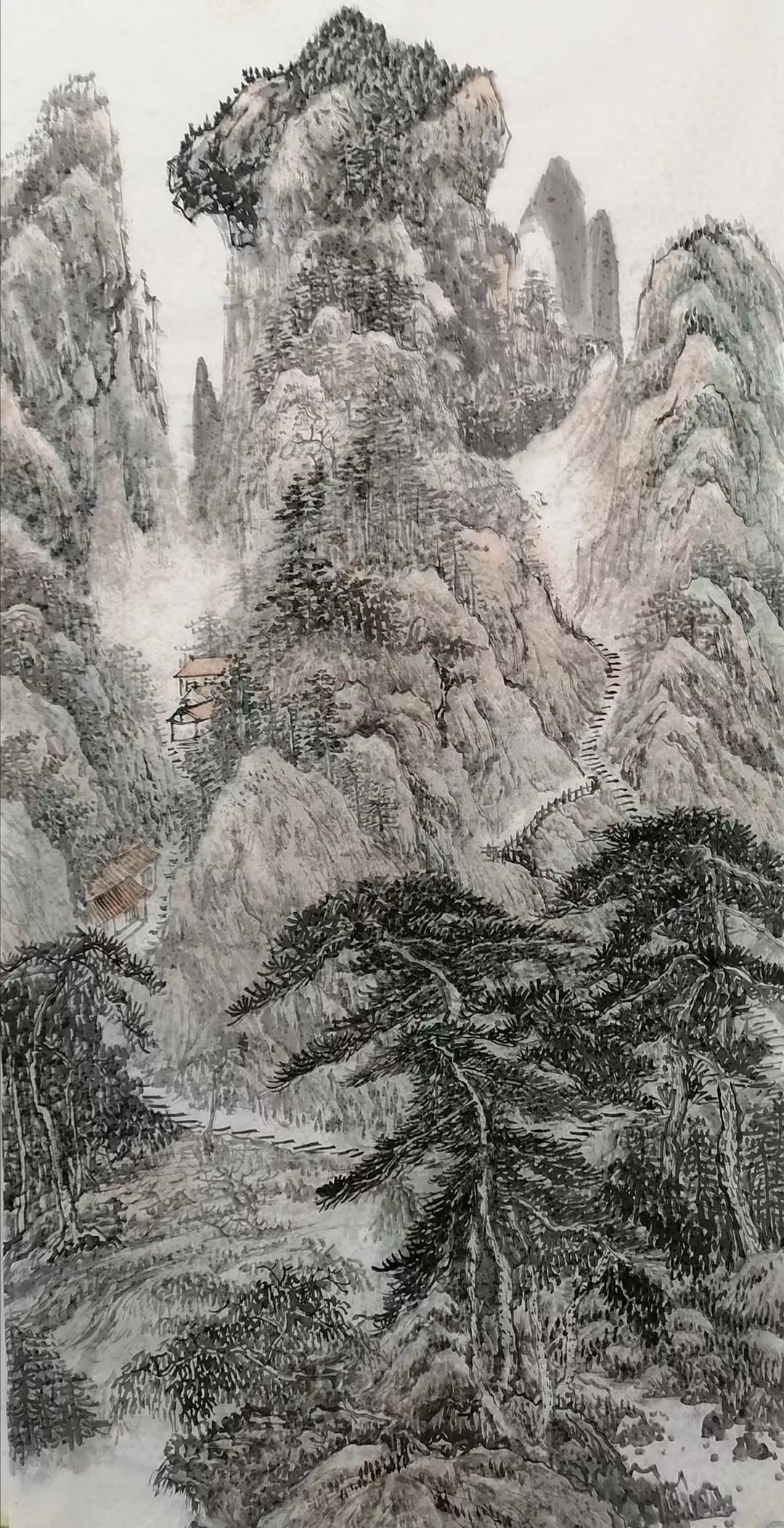 范文升山水画作品
