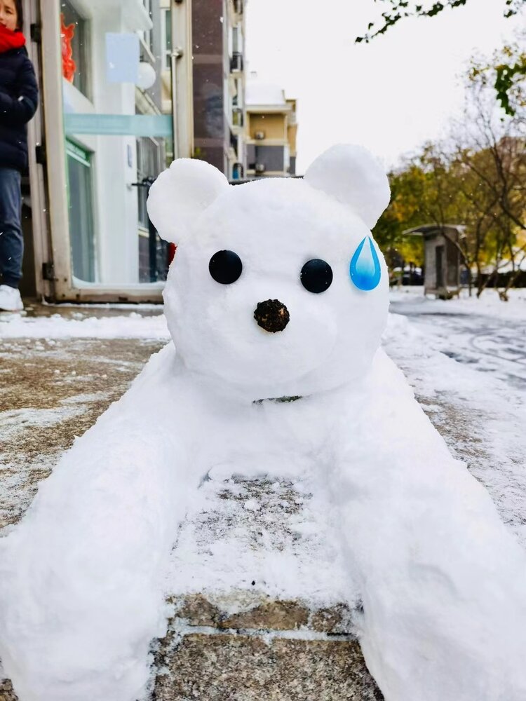 2021年京城第一场雪之雪人秀