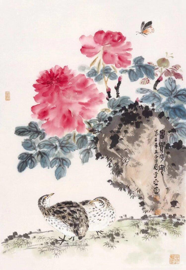 李亚花鸟画多少钱一平尺