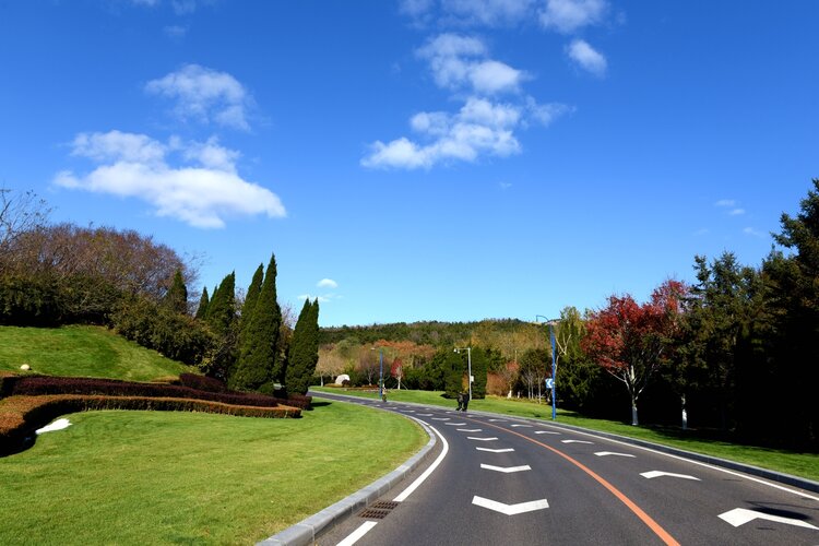 虽然已立冬,我依然像赏秋一样来到大连滨海路拍摄美景.
