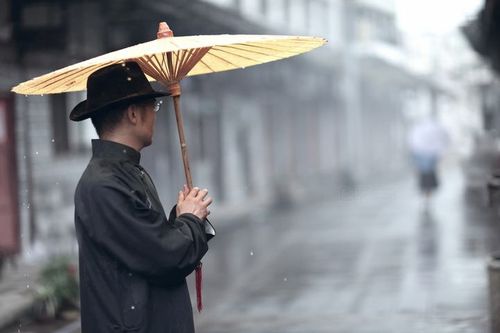 我又想起了那個就在這雨巷消失在傾斜的細雨中目送她遠去的背影遠了