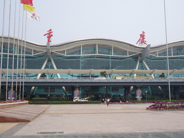 重庆机场照片真实图片