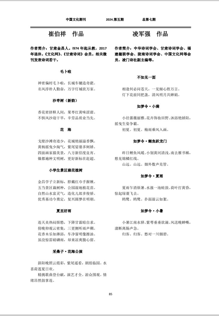 中国文化期刊