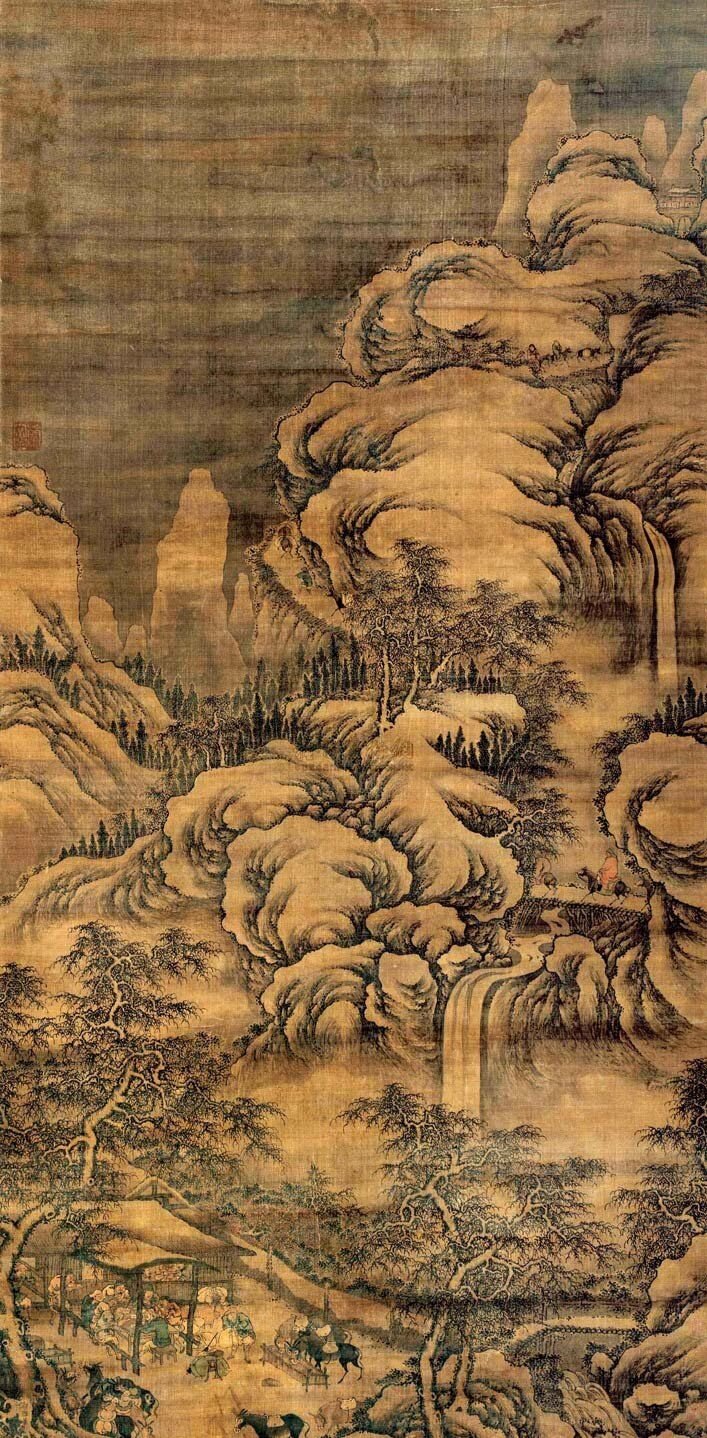 山石