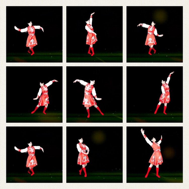 蒙古舞手型手势