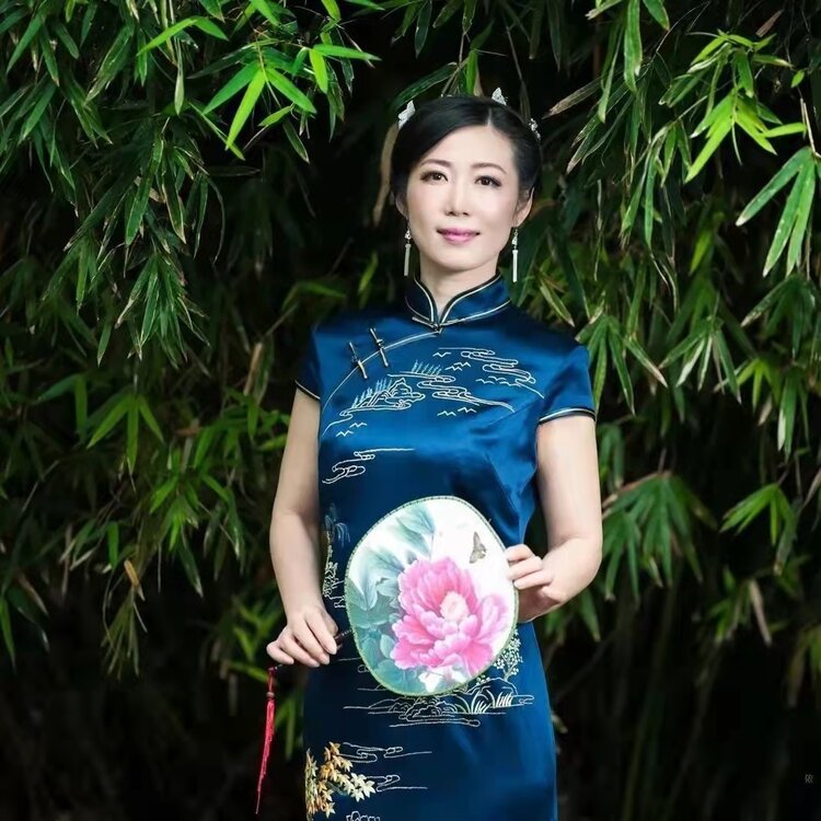 原创首发静女闻香梦江楼凝脉绡透思温柔