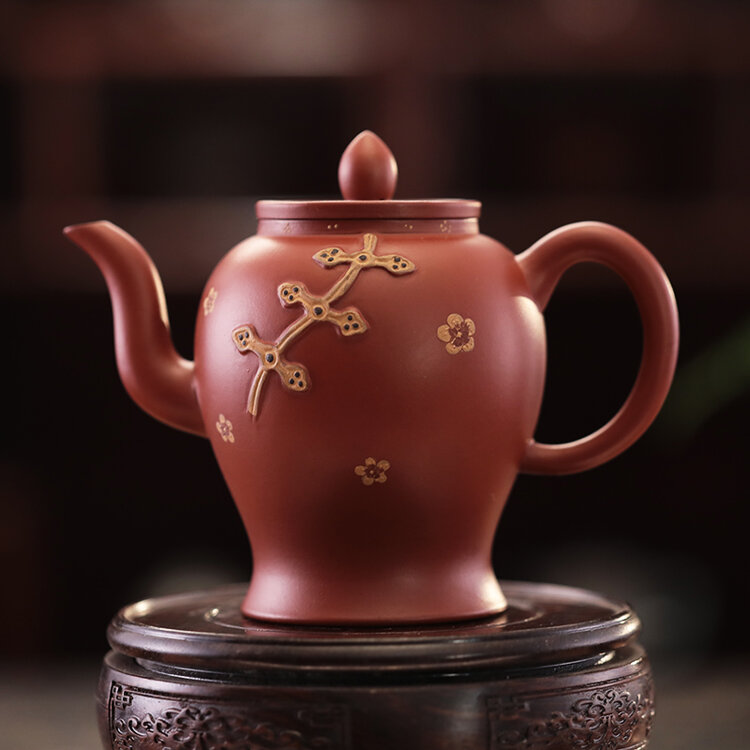 郑建明大师制作中国四大美人旗袍壶套组