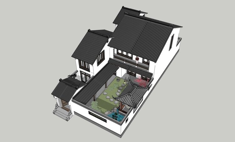 润润四合院设计 刘鹰