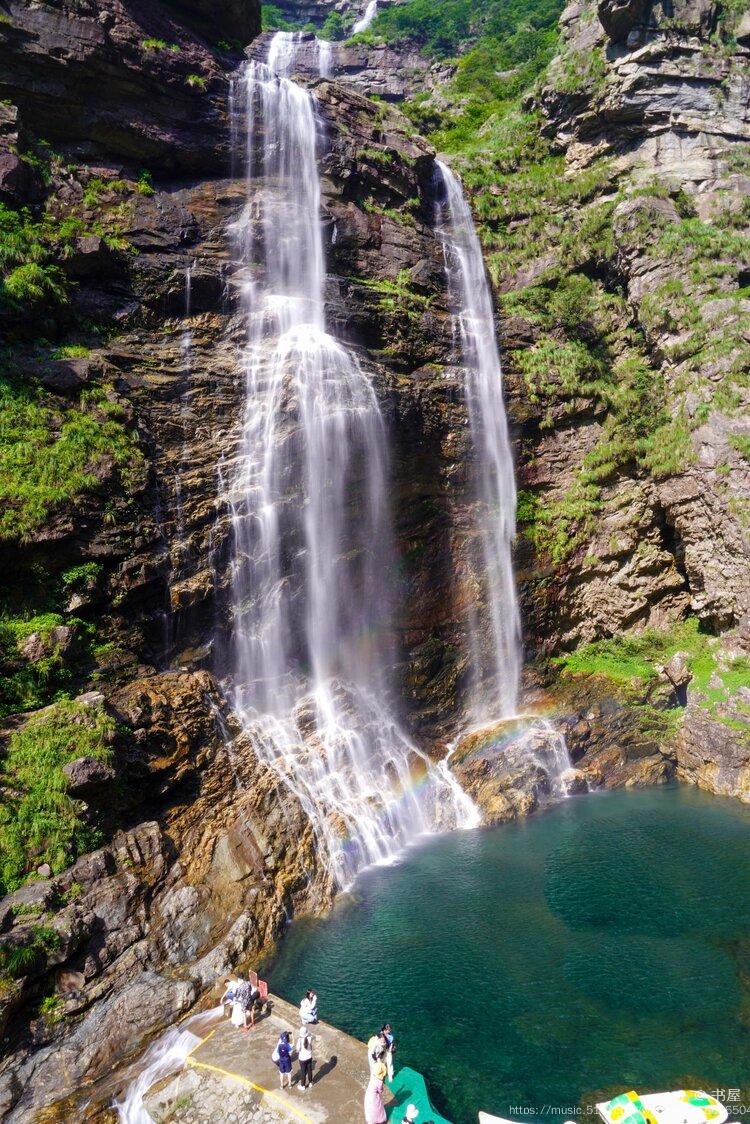 庐山三叠泉 风景图片图片