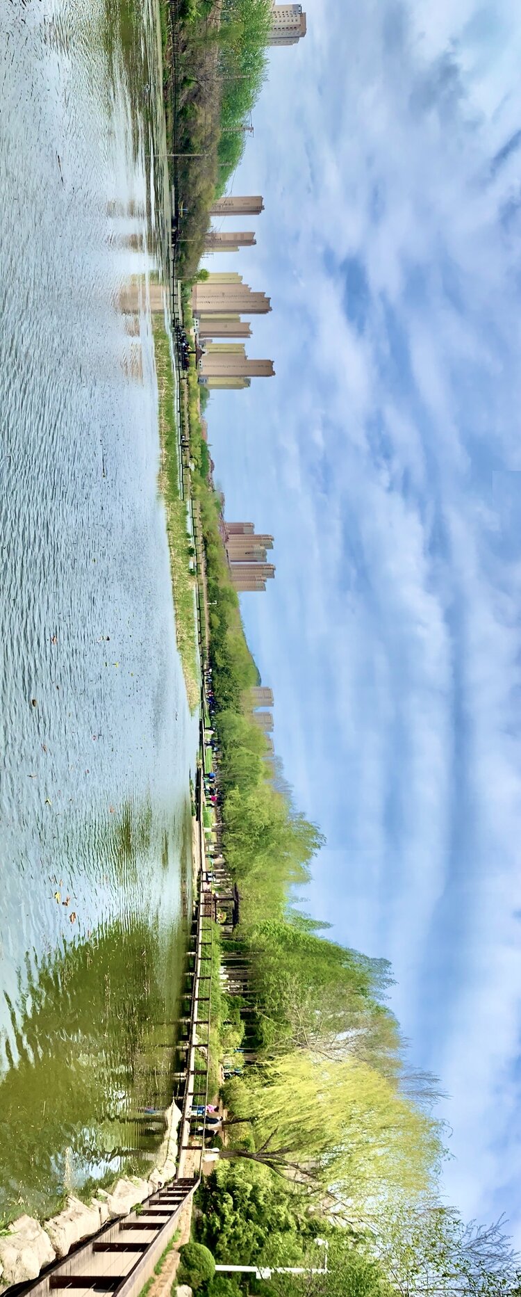 四月芳菲春踏大连湿地公园