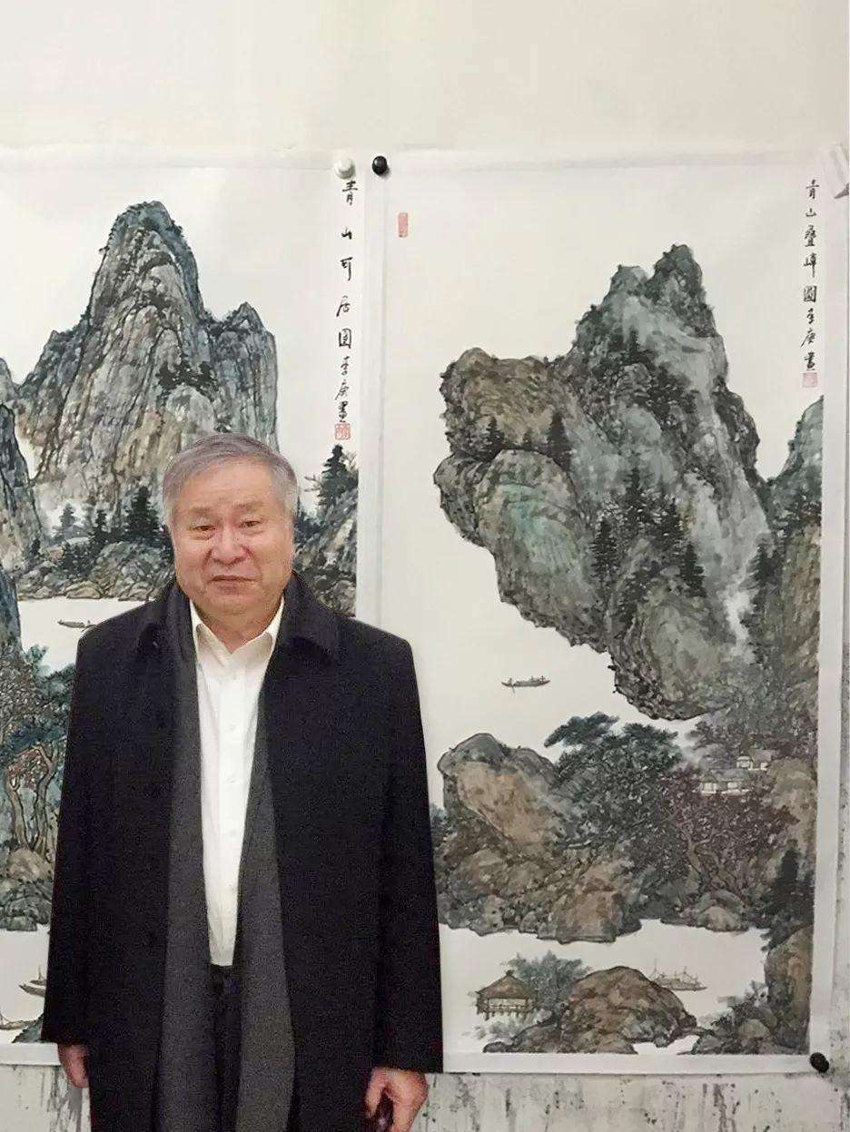 李可染画院院长李庚图片