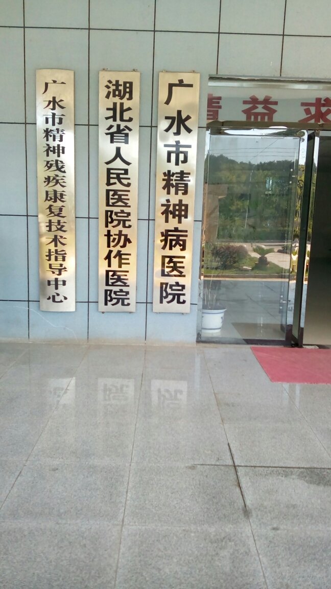 2018年07月20日广善义工联向广水市精神病医院祝院长取经如何与患者