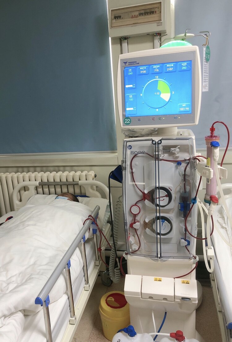 聊城市三院血液净化科费森尤斯5008s投入使用