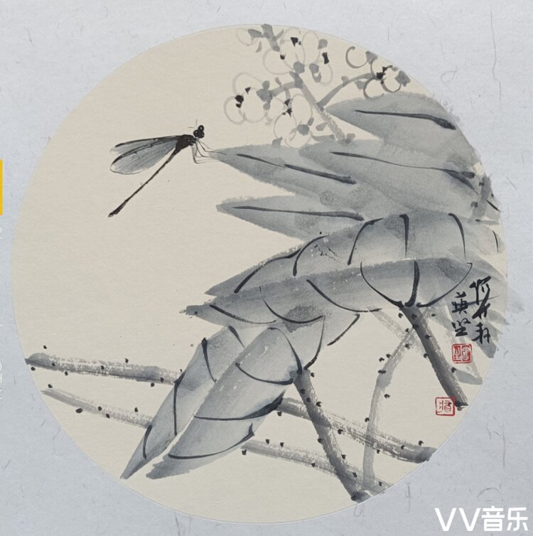 114今日赏画豆娘